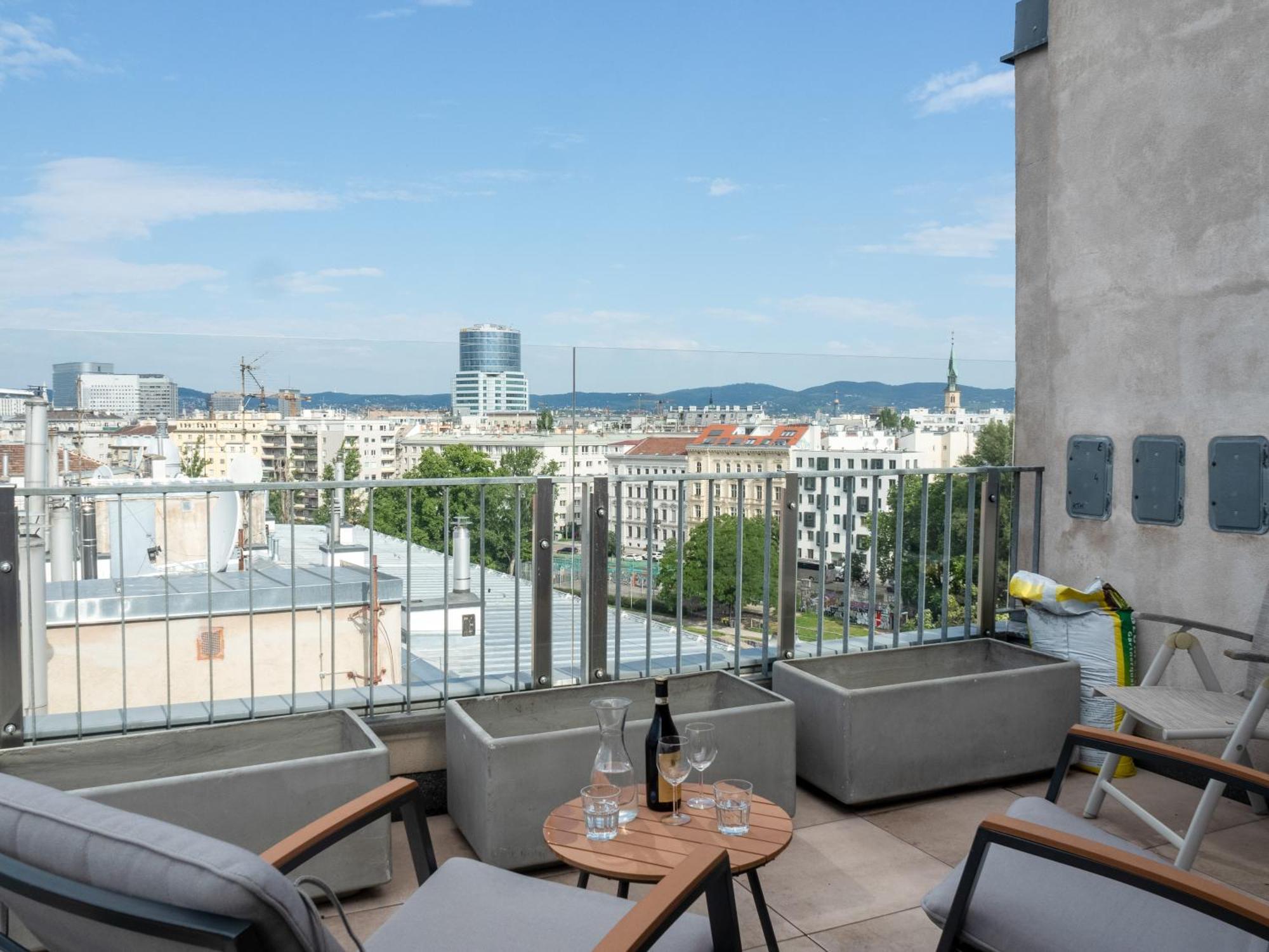 Апартаменты 360 View Loft 3 Вена Экстерьер фото
