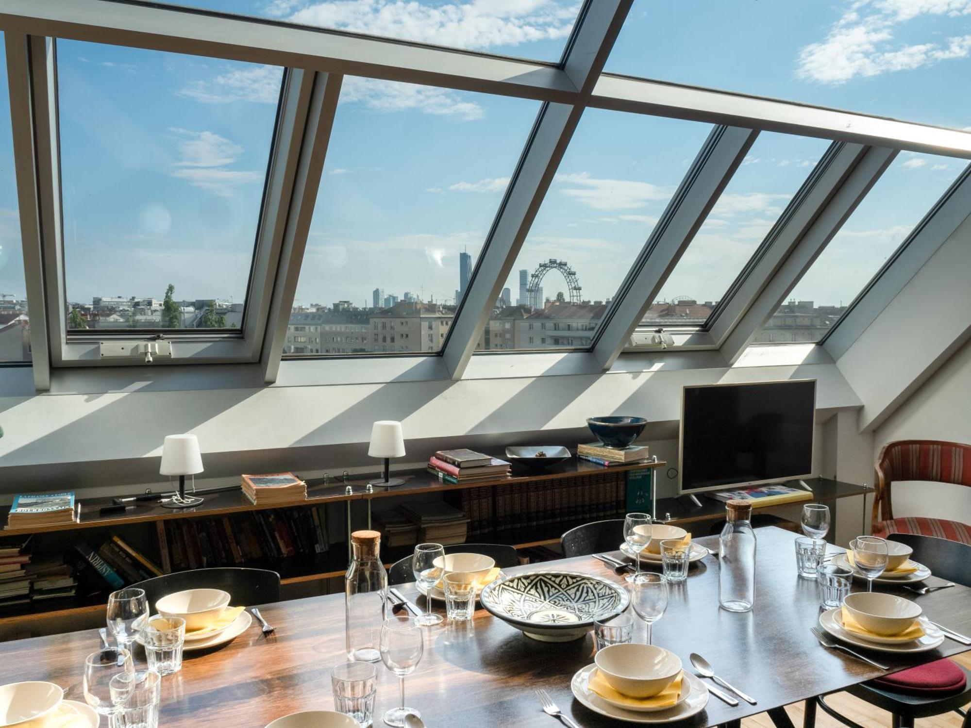 Апартаменты 360 View Loft 3 Вена Экстерьер фото